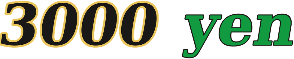 3000 yen logo
